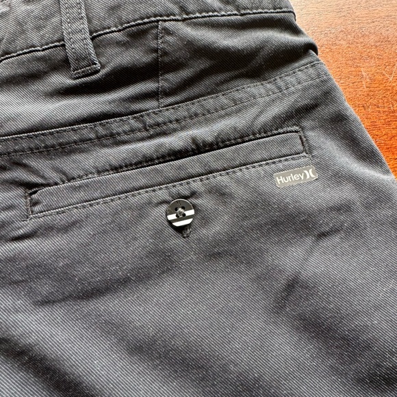 Two pair Hurley Boys H2O Nike Dri Fit Chino Shorts. Size 12. - Picture 3 of 8